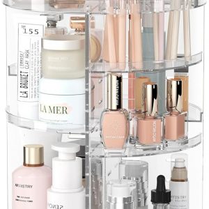 Jiavarry Rotating Makeup Organizer – 8-Layer