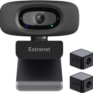 2K Quad HD Webcam with Privacy Cover